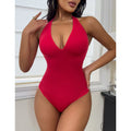 Seamless Bodyshaper Thong Bodysuit for Women with Tummy Control and Shaping, Strapless Design