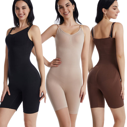 Body Sculpting One Piece Women's Chest Support Gathers Postpartum Corset Belly Corset Tight Fitting Waist Corset Hip-Lifting Underwear
