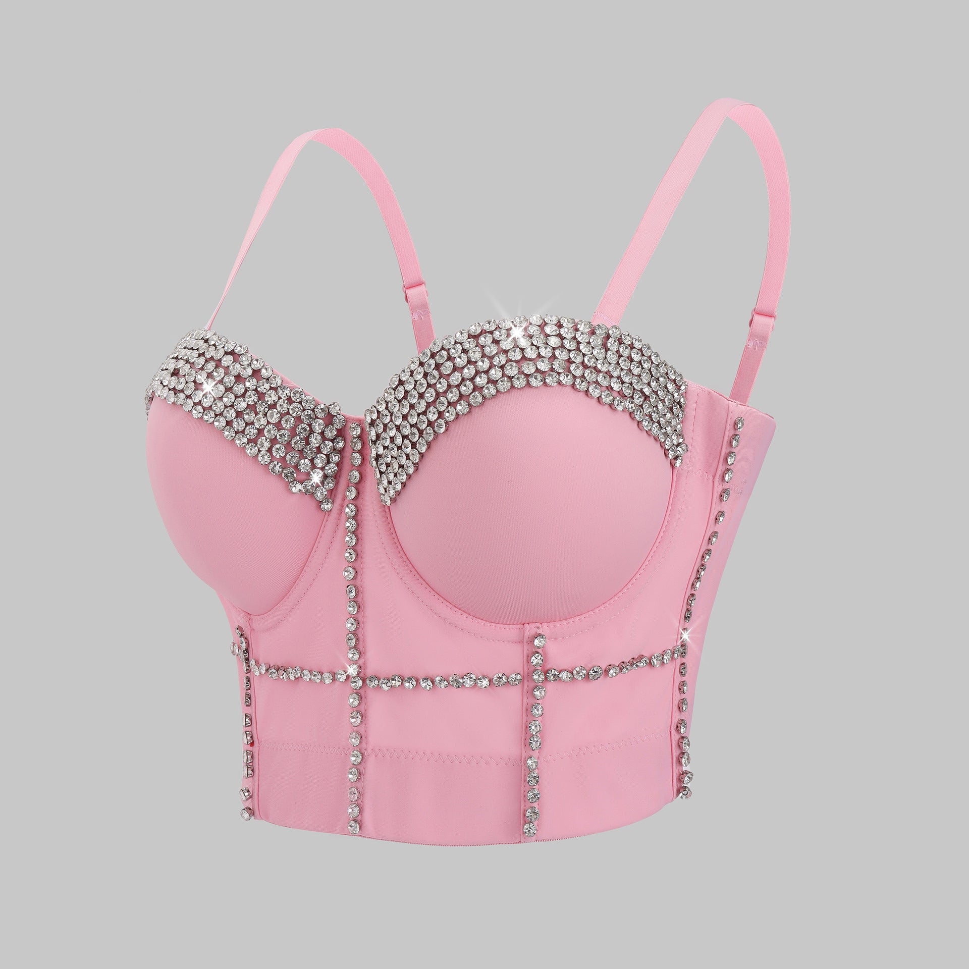 Advanced Sense Summer New Slim Spicy Girl Strap Shaping Boned Bra