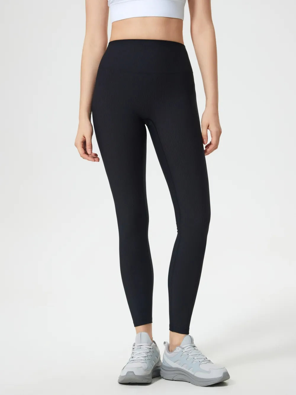 High waisted yoga pants for women shaping and slimming pleated peach buttocks exercise and fitness cropped pants