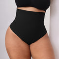 Women's Reduces Belly Postpartum Shaping Reinforced Plus Size Thong Butt-Lifting Panties Thin Style