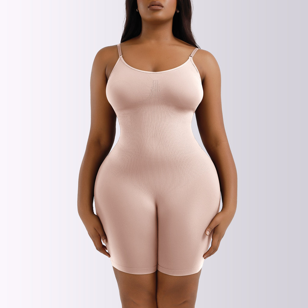Hip-Lifting Abdominal Shaping Bodysuit Briefs