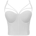 Sexy Backless Camisole with Steel Ring Shaping Bra for Women