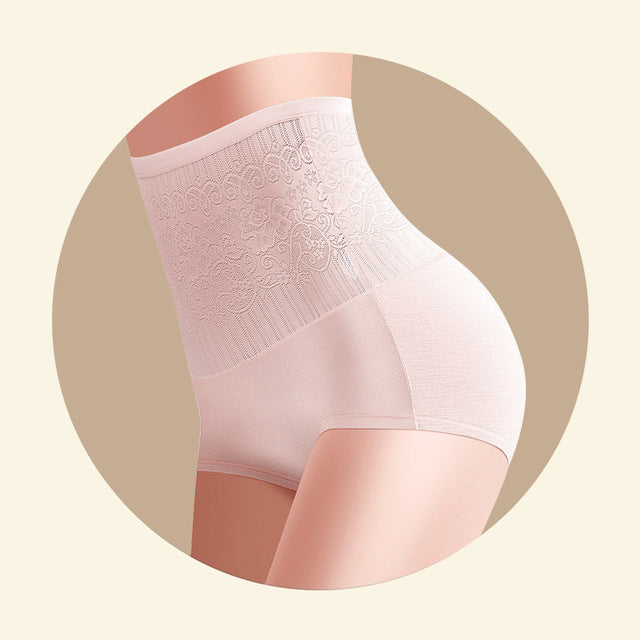 Women's High Waist Body Shaper Panties Seamless Butt Tummy Belly Control Waist Slimming Pants