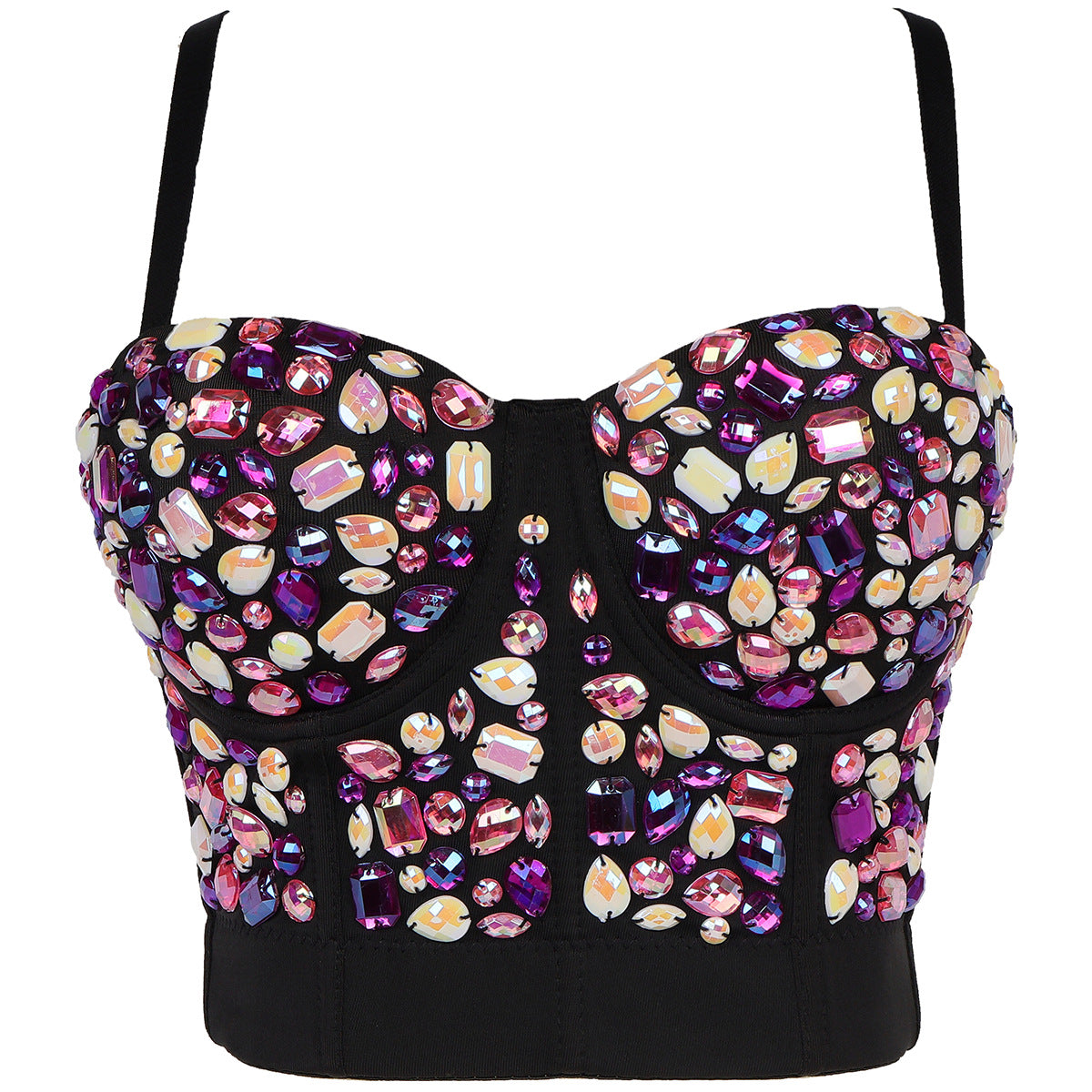 Women's Outerwear Strapless Camisole Shaping Boned Bustier Party Backless