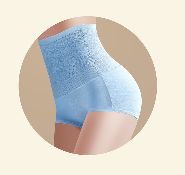 Women's High Waist Body Shaper Panties Seamless Butt Tummy Belly Control Waist Slimming Pants