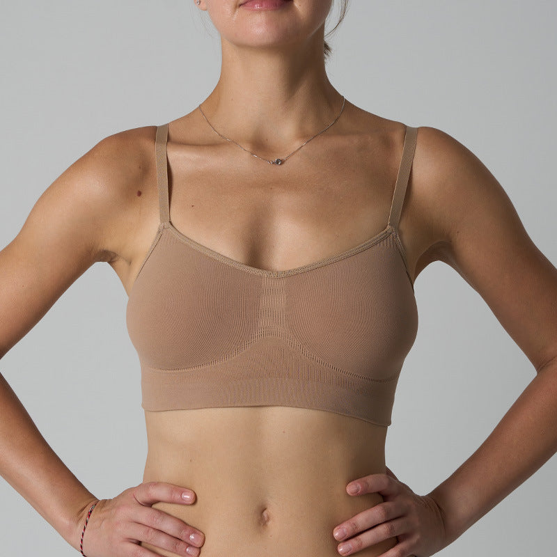 Seamless Sculpt Bralette High Support Seamless Shaping Bra Kardashian Sports Bra