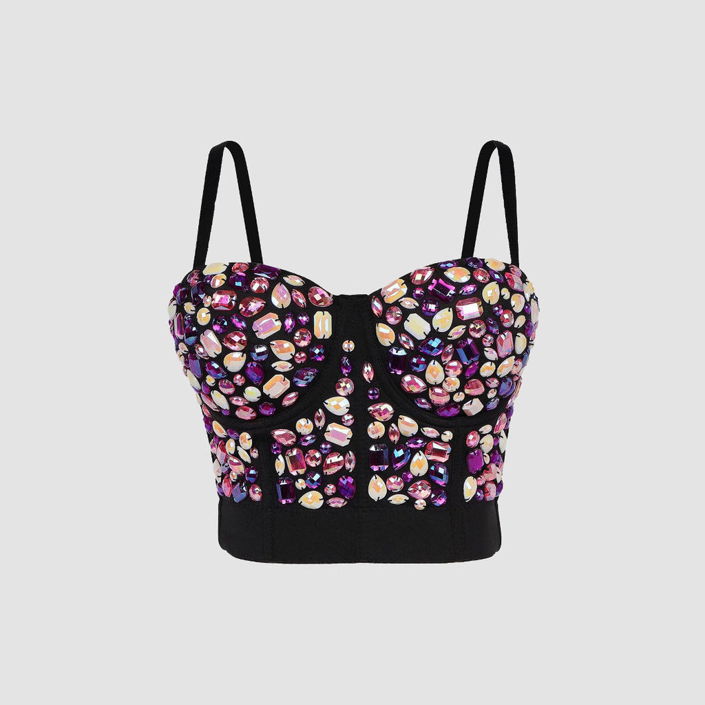 Women's Outerwear Strapless Camisole Shaping Boned Bustier Party Backless